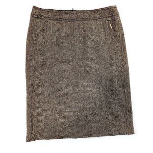 'S MaxMara Wool Pencil Skirt